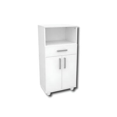 PORTA MICROONDAS 2 PUERTAS - 1 CAJÓN - LÍNEA EXPRESS - MOSCONI 