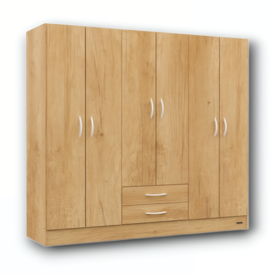 PLACARD 6 PUERTAS - 2 CAJONES - LÍNEA PACK - MOSCONI