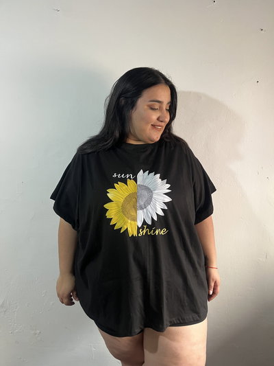 Remera oversize Sunshine