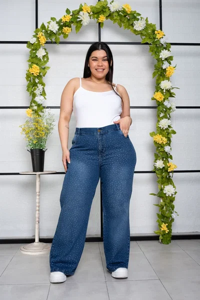 Wide Leg full strass