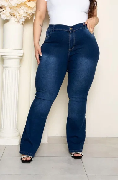 Boot cut Azul