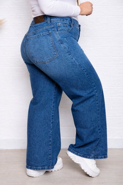 Wide Leg Az. Stone + Degradé