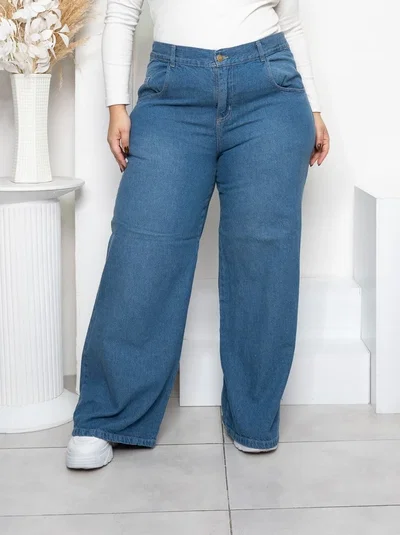 Wide Leg Celeste + Localizado
