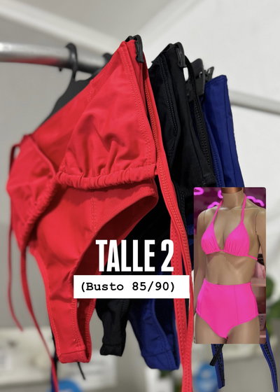 Bikini Tiro alto (TALLE2) 