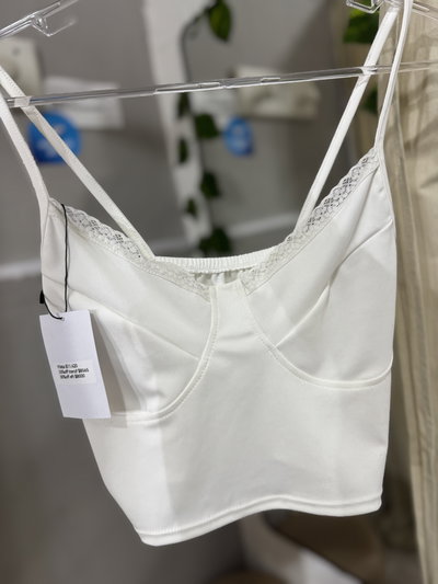 Top blanco 
