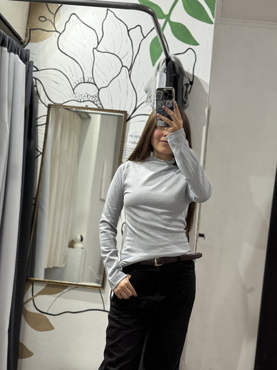 Polera térmica premium #gris 