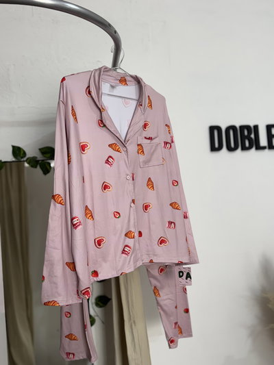 Pijama medialuna premium