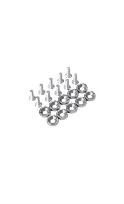 PACK X10 ARANDELAS PLATA FTX