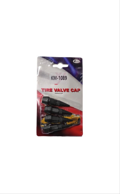 TAPA VALVULA PUNTA X4 NEGRO