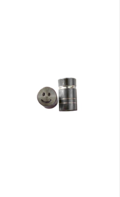 TAPA VALVULA SMILE PLATA