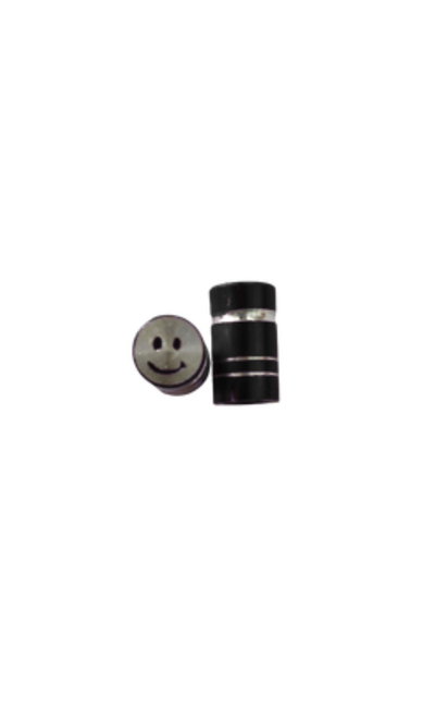 TAPA VALVULA SMILE NEGRO
