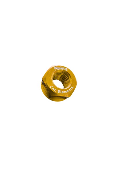 TUERCA ANODIZADA M10 DORADO MW