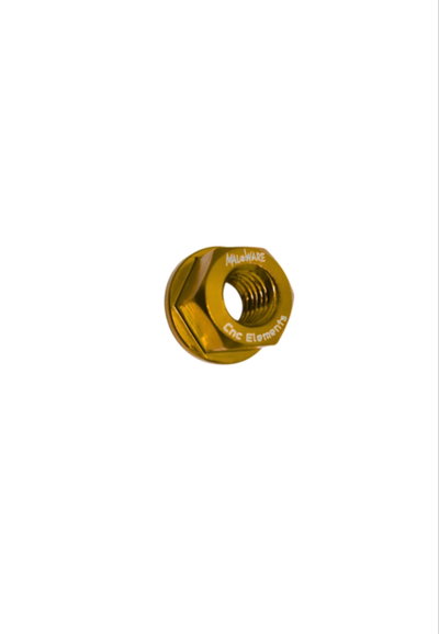 TUERCA ANODIZADA M8 DORADO MW