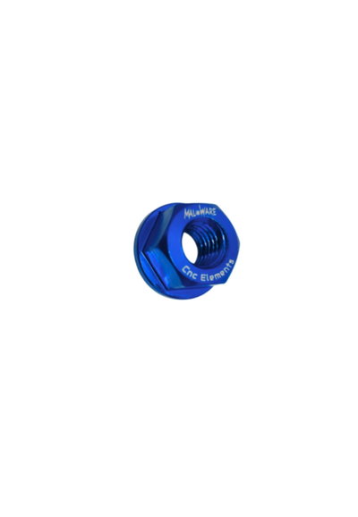 TUERCA ANODIZADA M8 AZUL MW