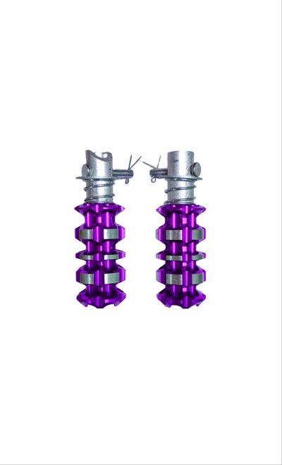 PEDALIN TRASERO ALUMINIO VIOLETA