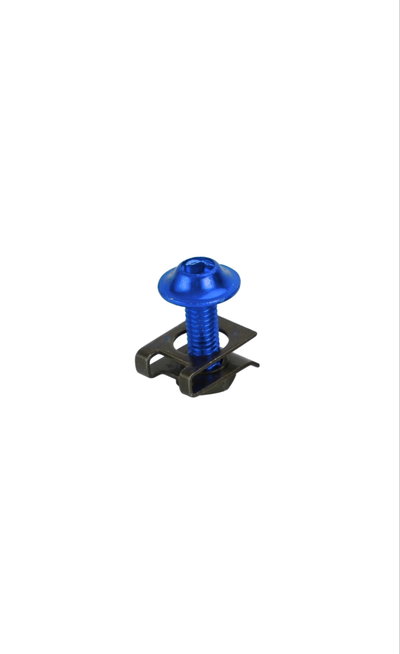 TORNILLO AZUL+TUERCA CLIP