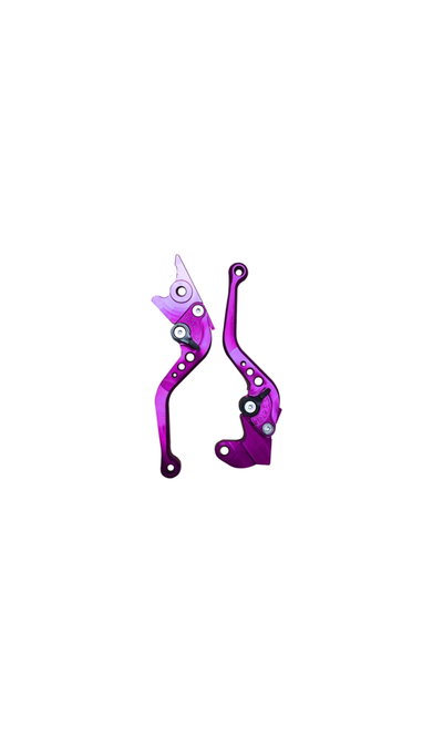 MANIJAS FRENO Y EMBRAGUE REGULABLE VIOLETA 
