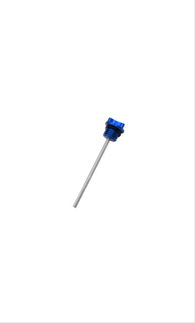 MEDIDOR DE ACEITE ALUMINIO V3 AZUL
