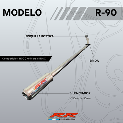 ESCAPE RR R-90 110cc competicion