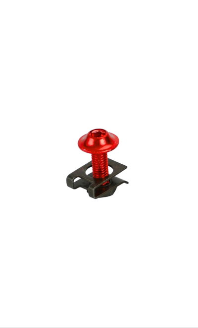 TORNILLO ROJO+TUERCA CLIP