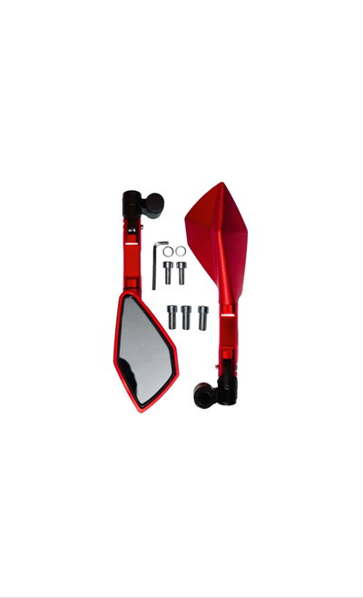 ESPEJO DE COLOR UNIVERSAL ROJO 