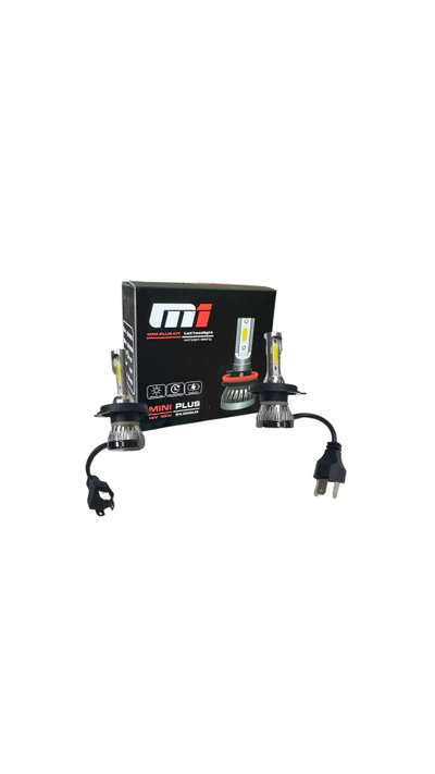 KIT CREE LED X2 H4 M1 SIN COOLER
