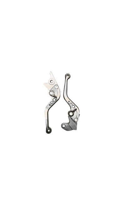MANIJAS FRENO Y EMBRAGUE REGULABLE PLATA
