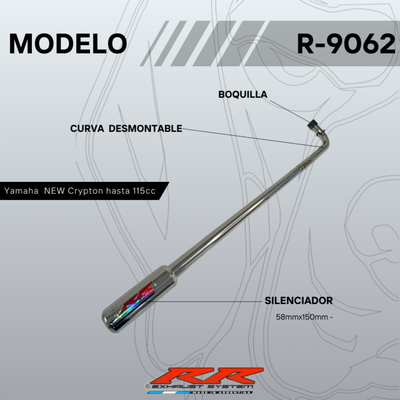 ESCAPE RR R9062 PARA NEW CRYPTON 110 CC 