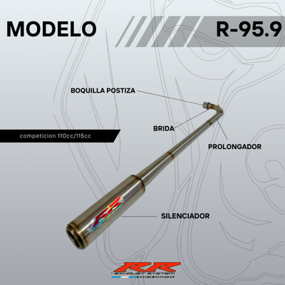 ESCAPE RR R95.9 COMPETICION 110 / 115 CC 