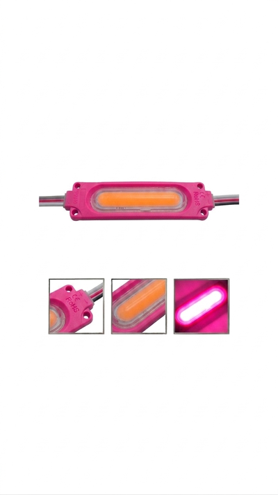 MODULO TIRA LED ROSA