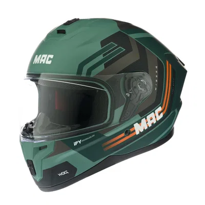 CASCO MAC VOLT WIBERG EDICION ESPECIAL VERDE/VERDE CLARO MATE