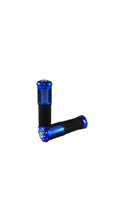 MANOPLA AZUL ALUMINIO+GOMA