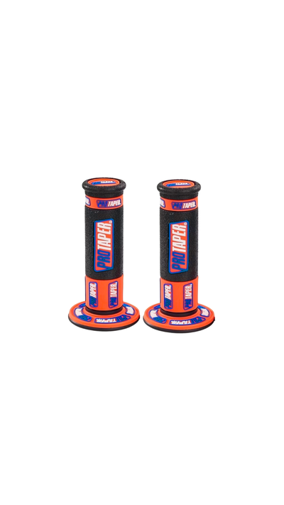 MANOPLAS PROTAPER NARANJA C/AZUL V2 (SIN TUBO)