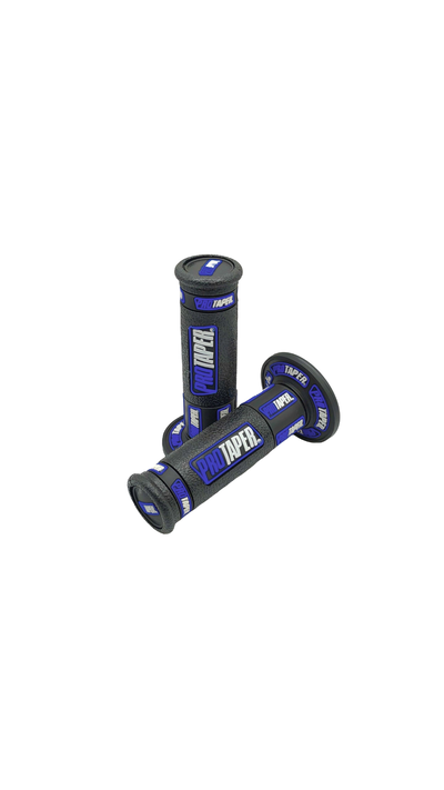 MANOPLAS PROTAPER NEGRO C/AZUL V2 (SIN TUBO)