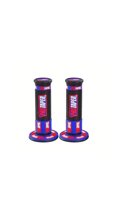 MANOPLAS PROTAPER AZUL C/ROJO V2 (SIN TUBO)