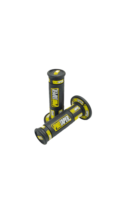 MANOPLAS PROTAPER NEGRO C/AMARILLO V2 (SIN TUBO)