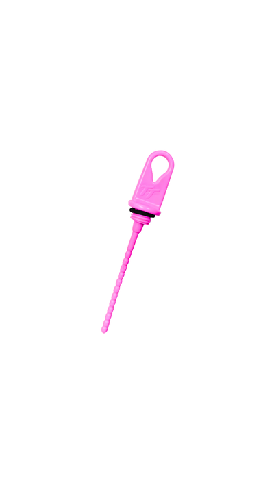 MEDIDOR DE ACEITE ROSA PVC RECORTABLE