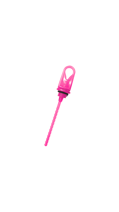 MEDIDOR DE ACEITE FUCSIA PVC RECORTABLE