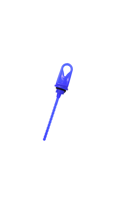 MEDIDOR DE ACEITE AZUL PVC RECORTABLE