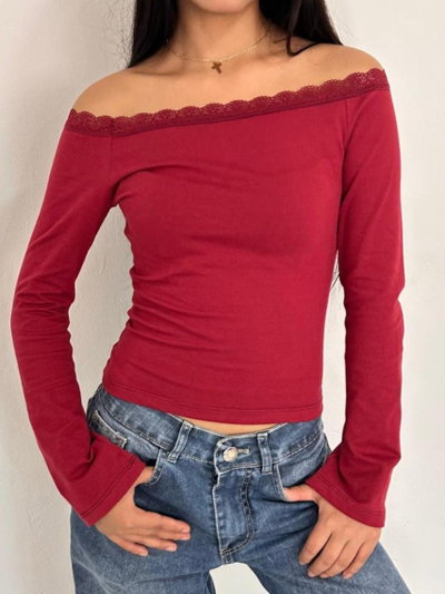 Manga Larga Lace