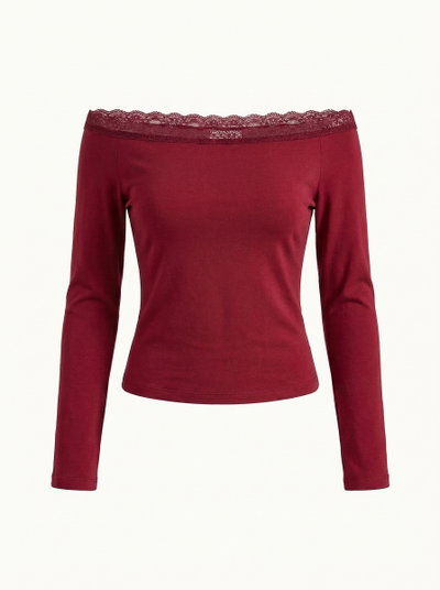 Manga Larga Lace