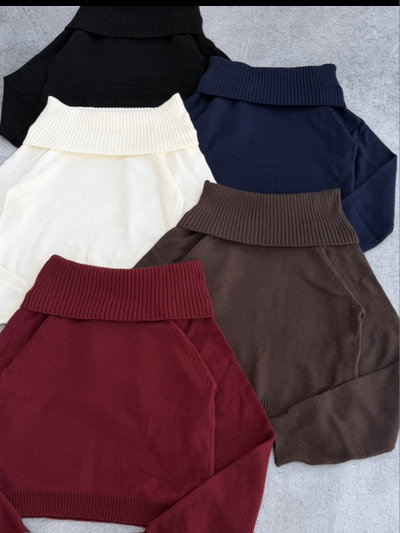 Sweater Ana /off-shoulder 