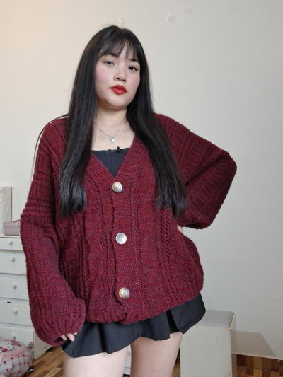 Maxi cardigan Aurora