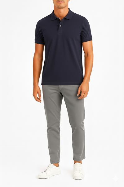 CHOMBA SMART CASUAL (NAVY)