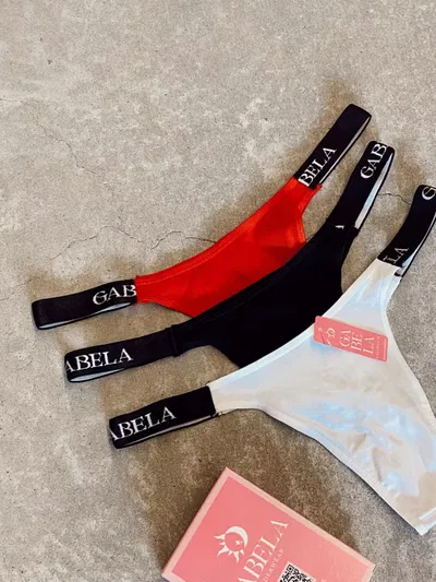 COLA LESS DE ALGODON Y LYCRA CON ELASTICO PERSONALIZADO PACK X3