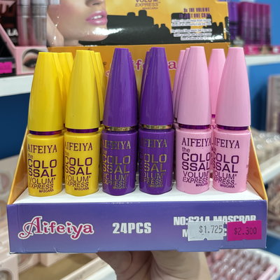 MASCARA DE PESTAÑAS COLOSSAL | AIFEIYA