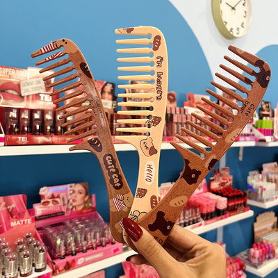 PEINE MADERA OSO | XIUNDOU