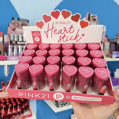 RUBOR EN BARRA CREMOSO | PINK 21