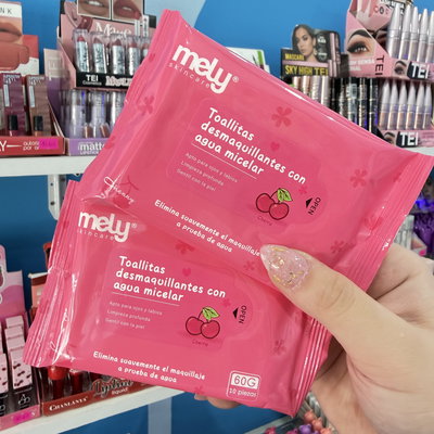 TOALLITAS DESMAQUILLANTES CHERRY | MELY