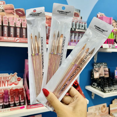 PINCEL PARA UÑA X3 | CHARM LIMIT 